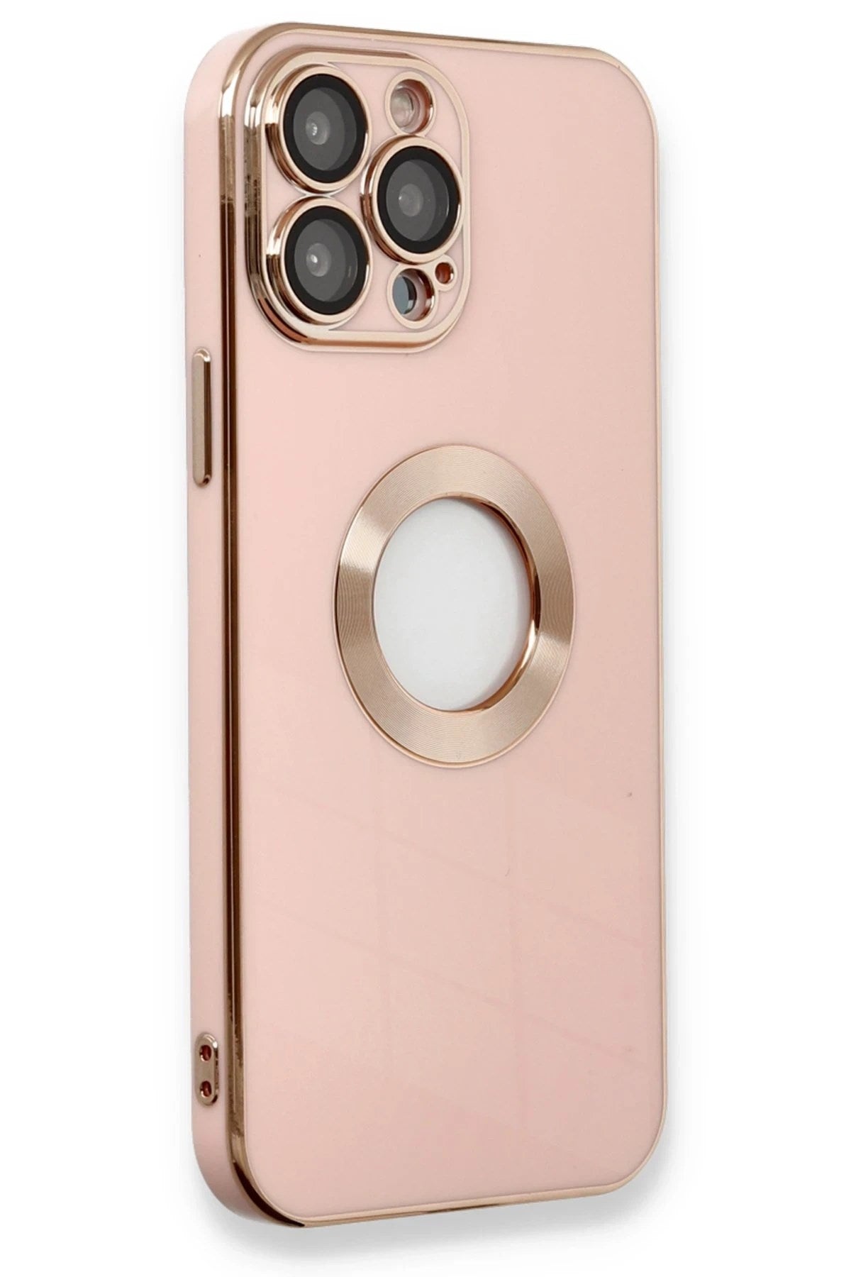 Mey İthalat® iPhone 13 Pro Max Kılıf Store Silikon - Pembe