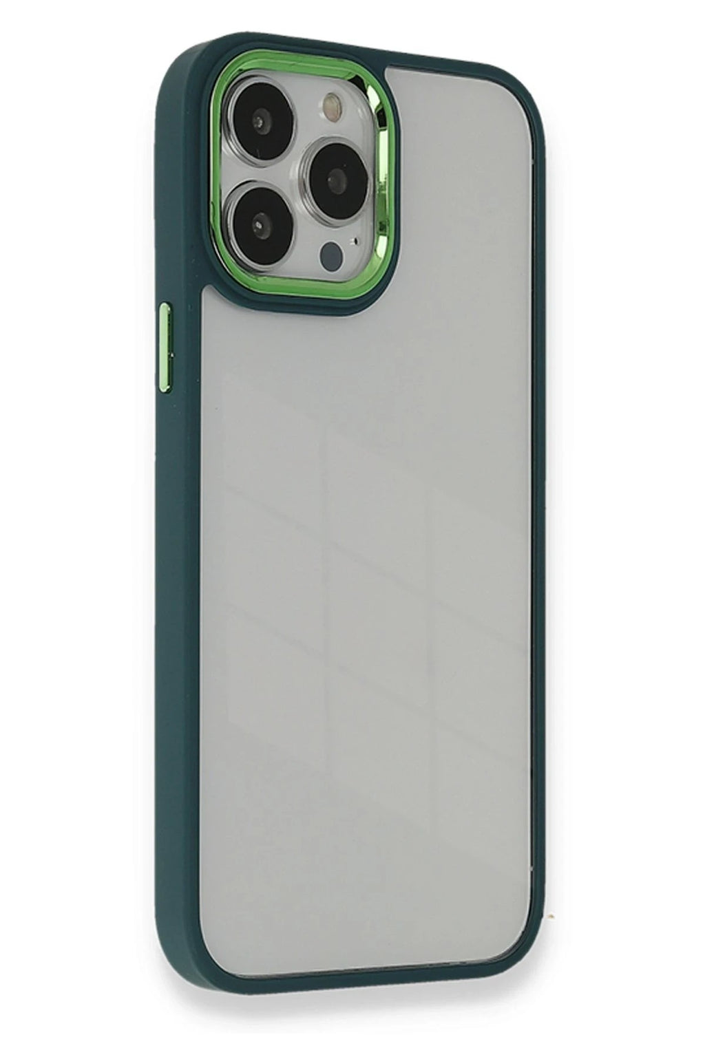 Mey İthalat® iPhone 14 Pro Kılıf Dora Kapak - Haki Yeşil