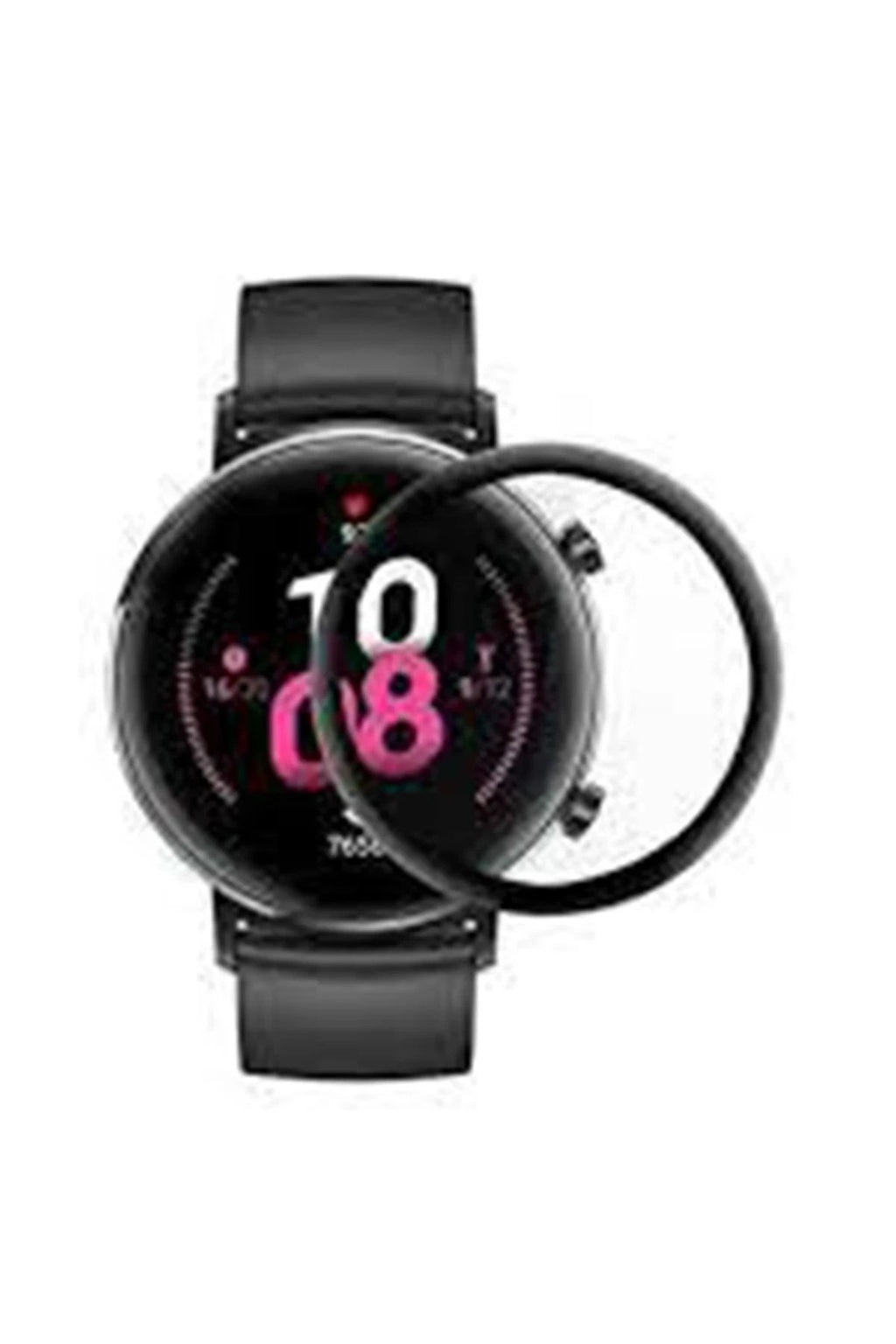 Mey İthalat® Huawei Watch GT2e Polymer Nano Ekran Koruyucu - Şeffaf