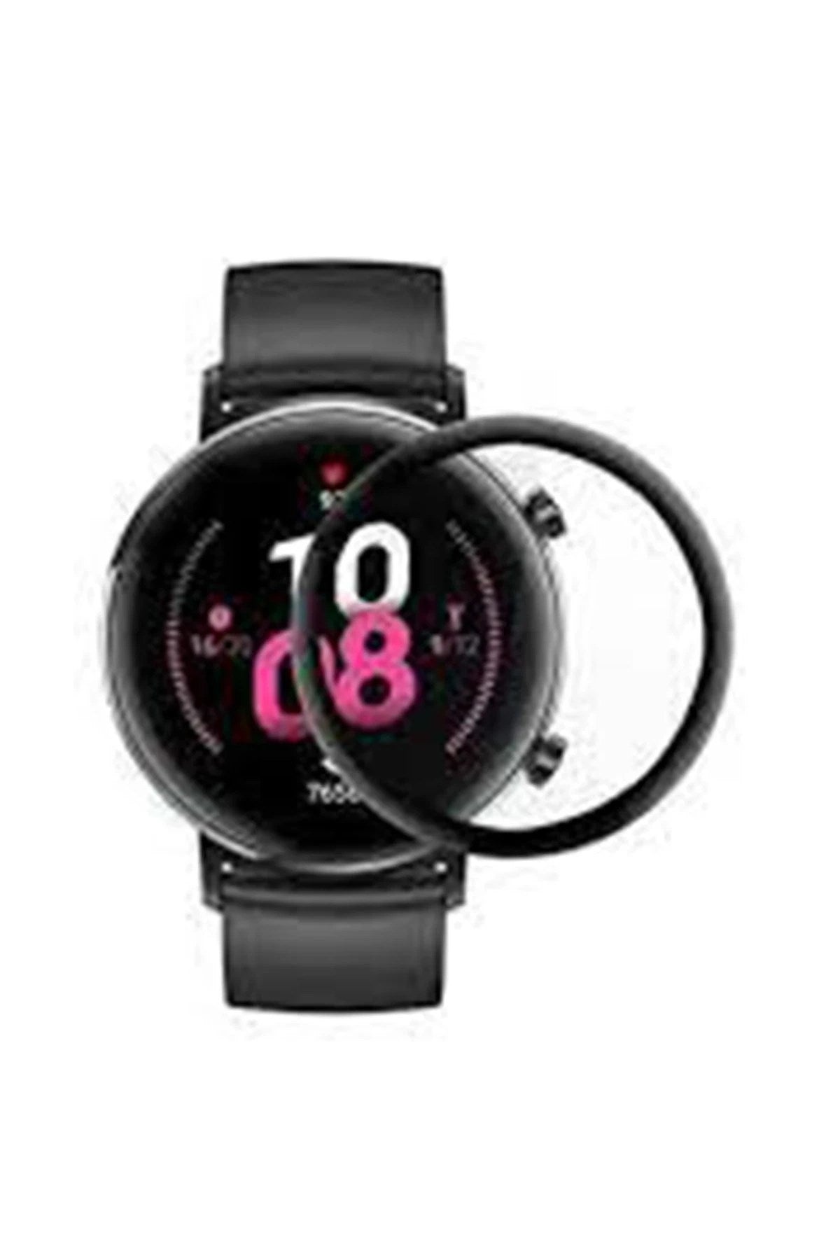 Mey İthalat® Huawei Watch GT2e Polymer Nano Ekran Koruyucu - Şeffaf