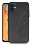 Mey İthalat® iPhone 11 Kılıf Aras Deri Kapak - Siyah