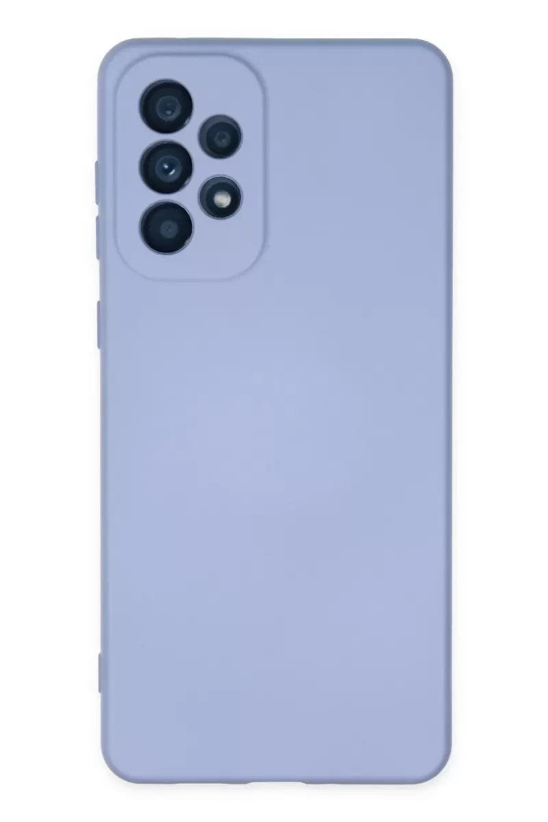 Mey İthalat® Samsung Galaxy A23 4G Kılıf Nano içi Kadife Silikon - Lila