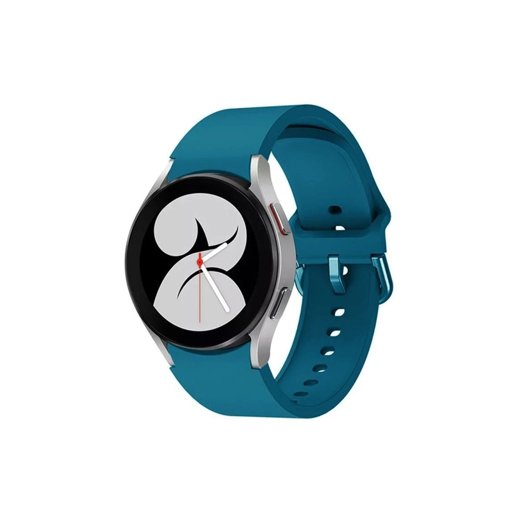 Mey İthalat® Samsung Galaxy Watch 4 Klasik Kordon - Petrol Mavisi