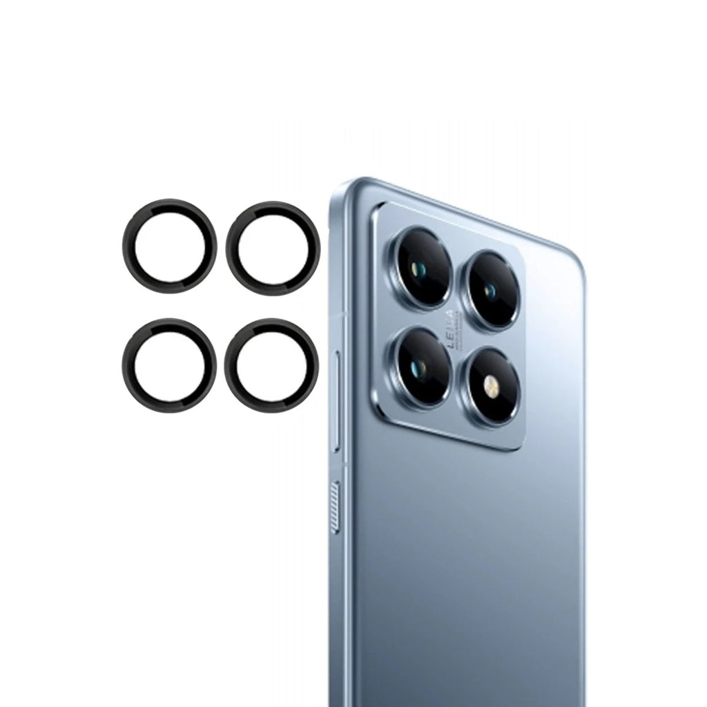 Mey İthalat® Mi 14T Pro PVD Metal Kamera Lens - Siyah