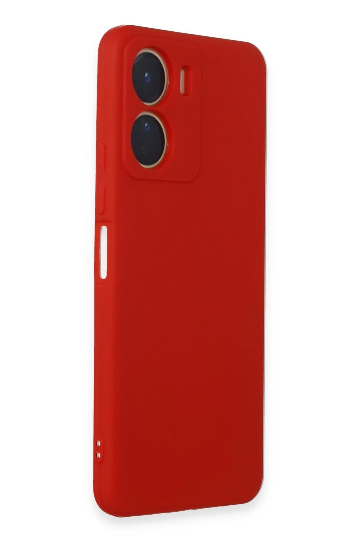 Mey İthalat® Vivo Y16 Kılıf First Silikon - Kırmızı