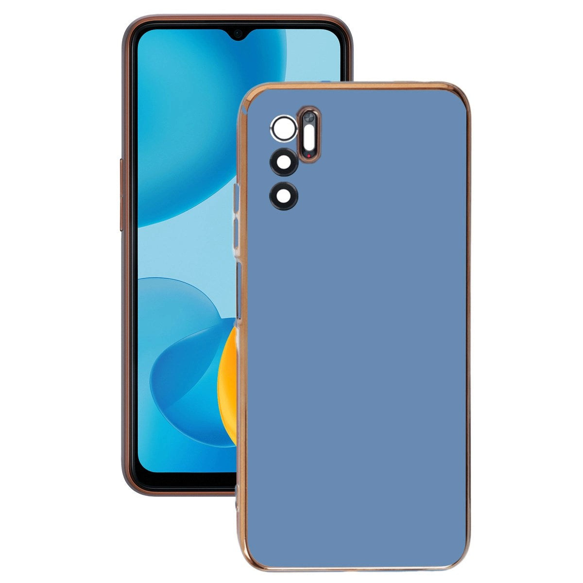 Mey İthalat® Redmi Note 11 SE Kılıf Volet Silikon - Mavi