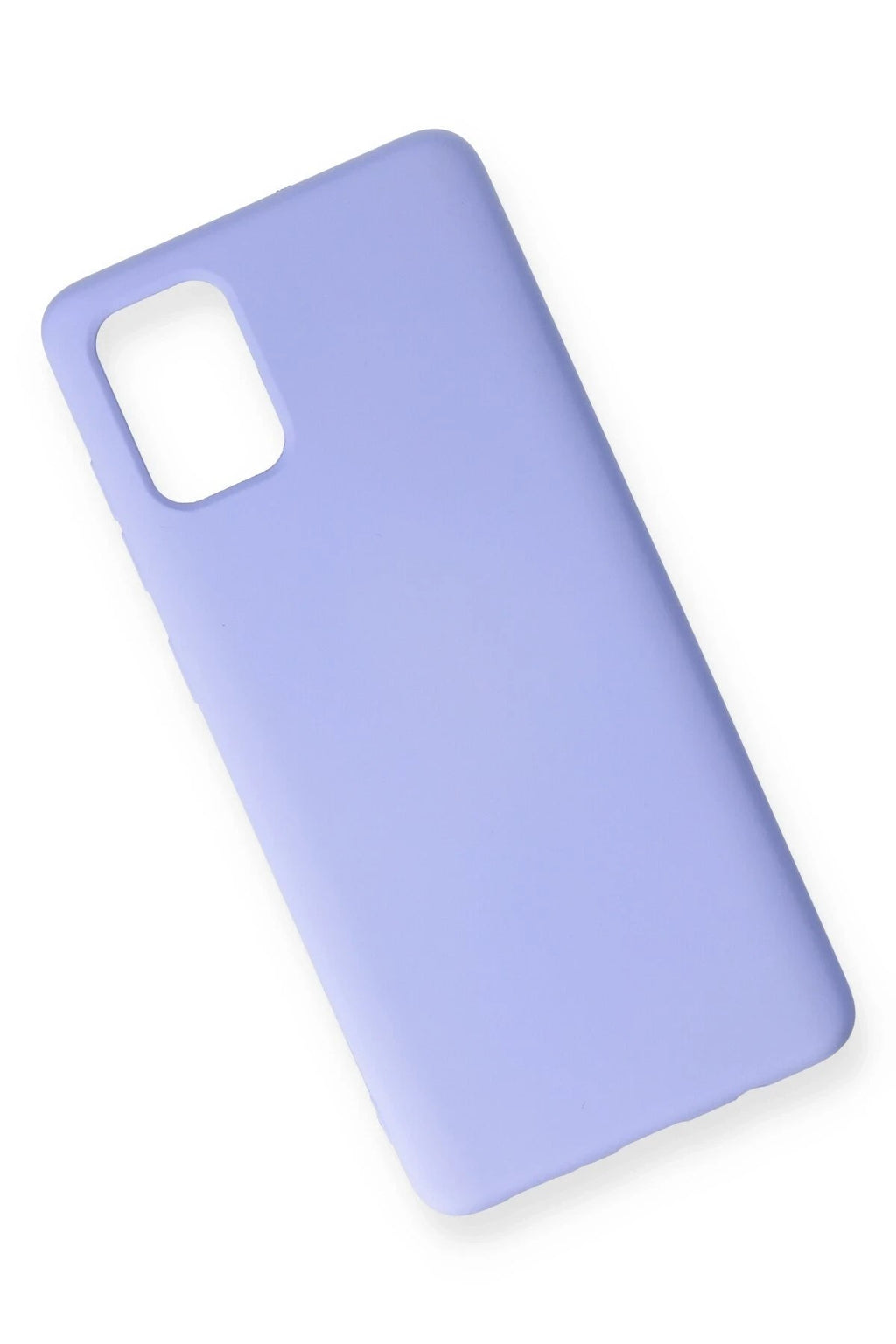 Mey İthalat® Samsung Galaxy A71 Kılıf Nano içi Kadife Silikon - Lila