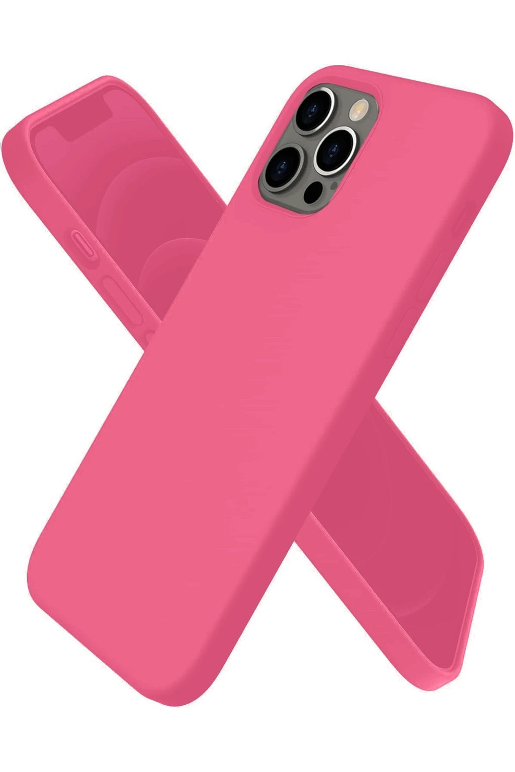 Mey İthalat® iPhone 12 Pro Kılıf First Silikon - Pembe