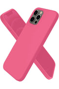 Mey İthalat® iPhone 12 Pro Kılıf First Silikon - Pembe