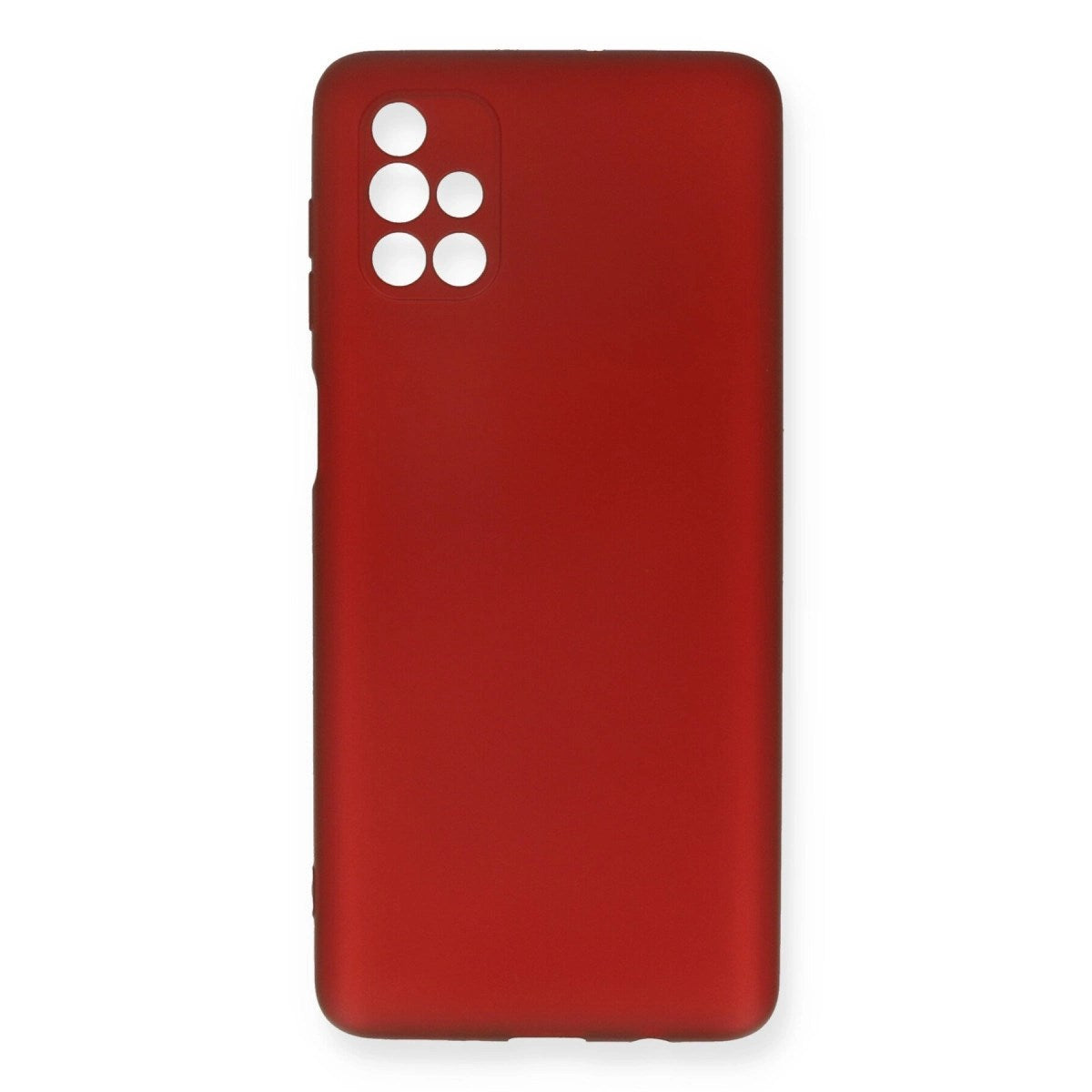 Mey İthalat® Samsung Galaxy M51 Kılıf First Silikon - Bordo
