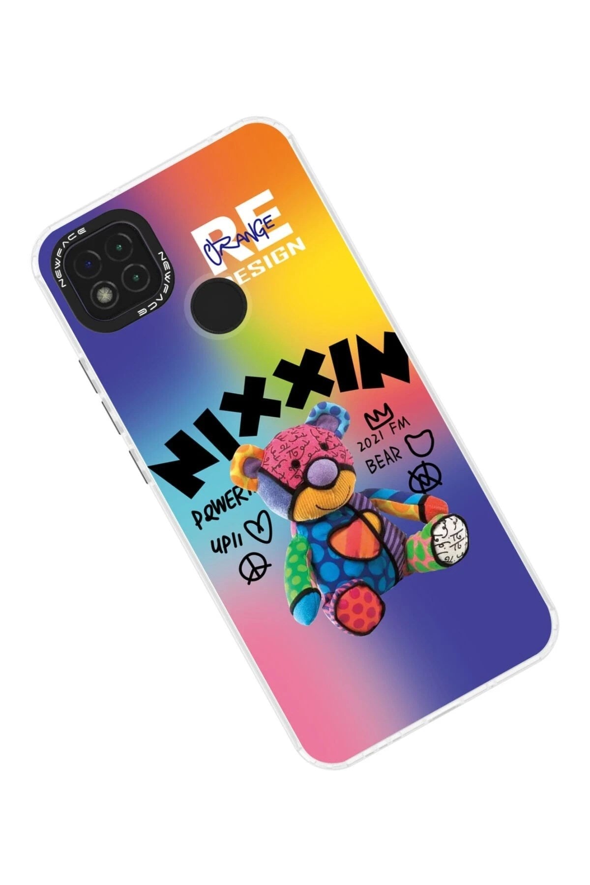 Mey İthalat® Redmi 9C Kılıf Estoril Desenli Kapak - Estoril - 11
