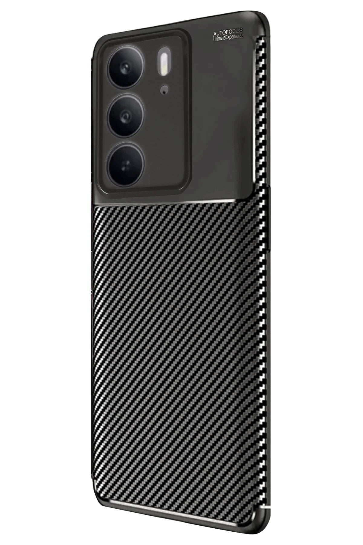 Mey İthalat® Realme C75 4G Auto Focus Karbon Kapak - Siyah