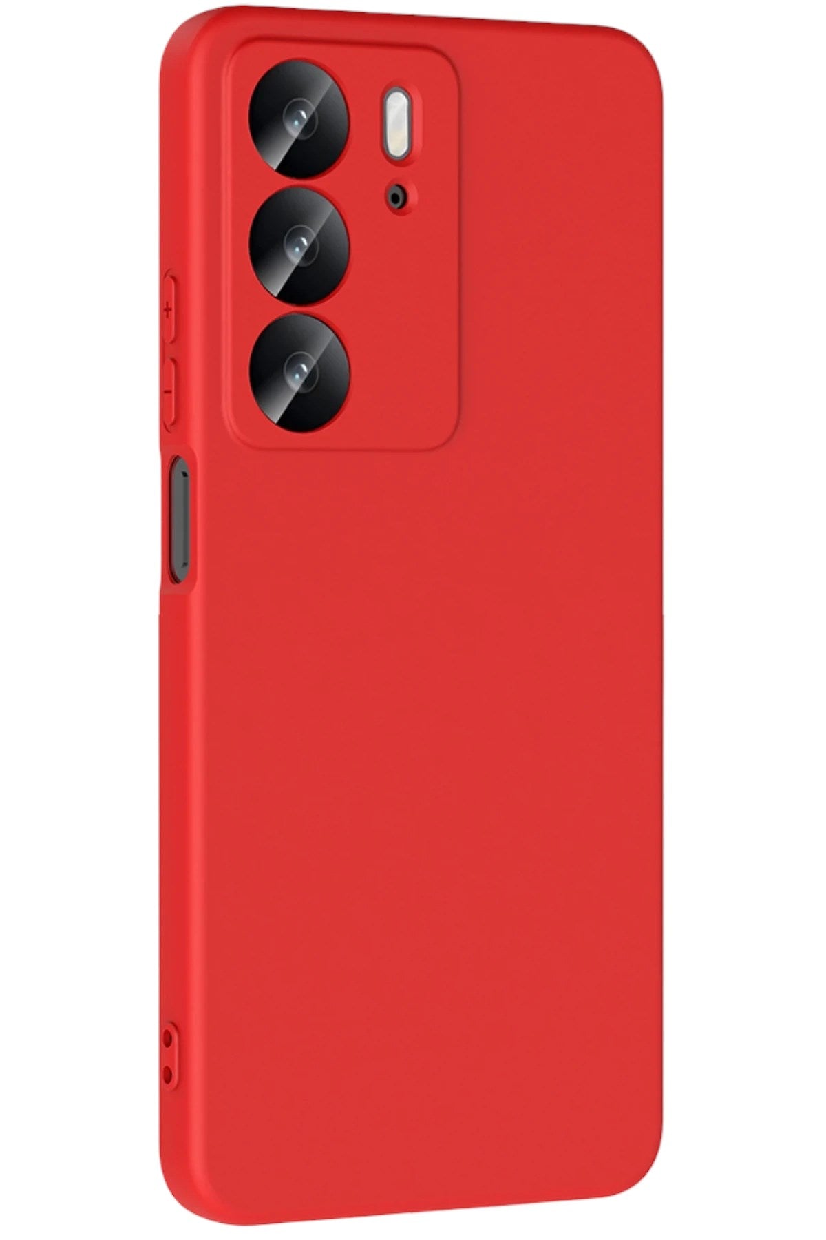 Mey İthalat® Realme C75 4G First Silikon - Kırmızı
