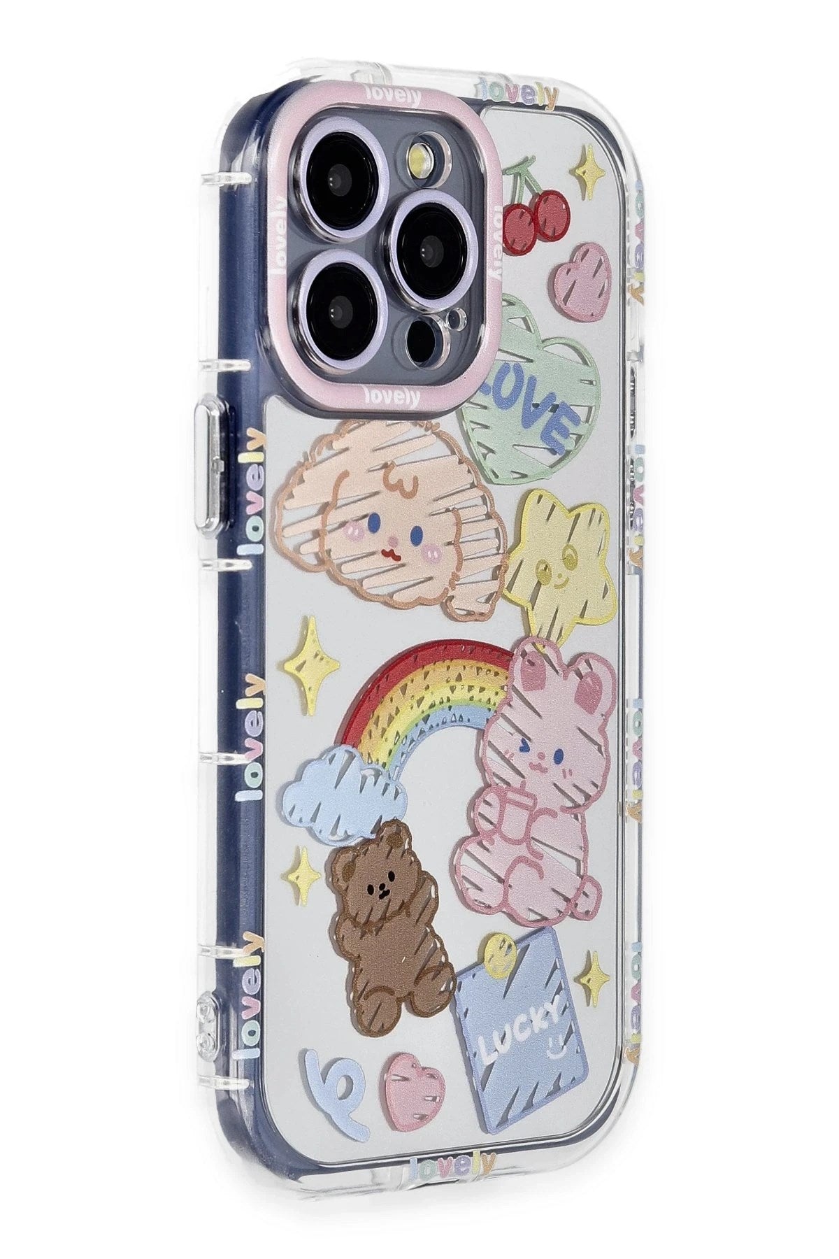 Mey İthalat® iPhone 15 Pro Max Kılıf Reflexion Desenli Kapak - Desen 4
