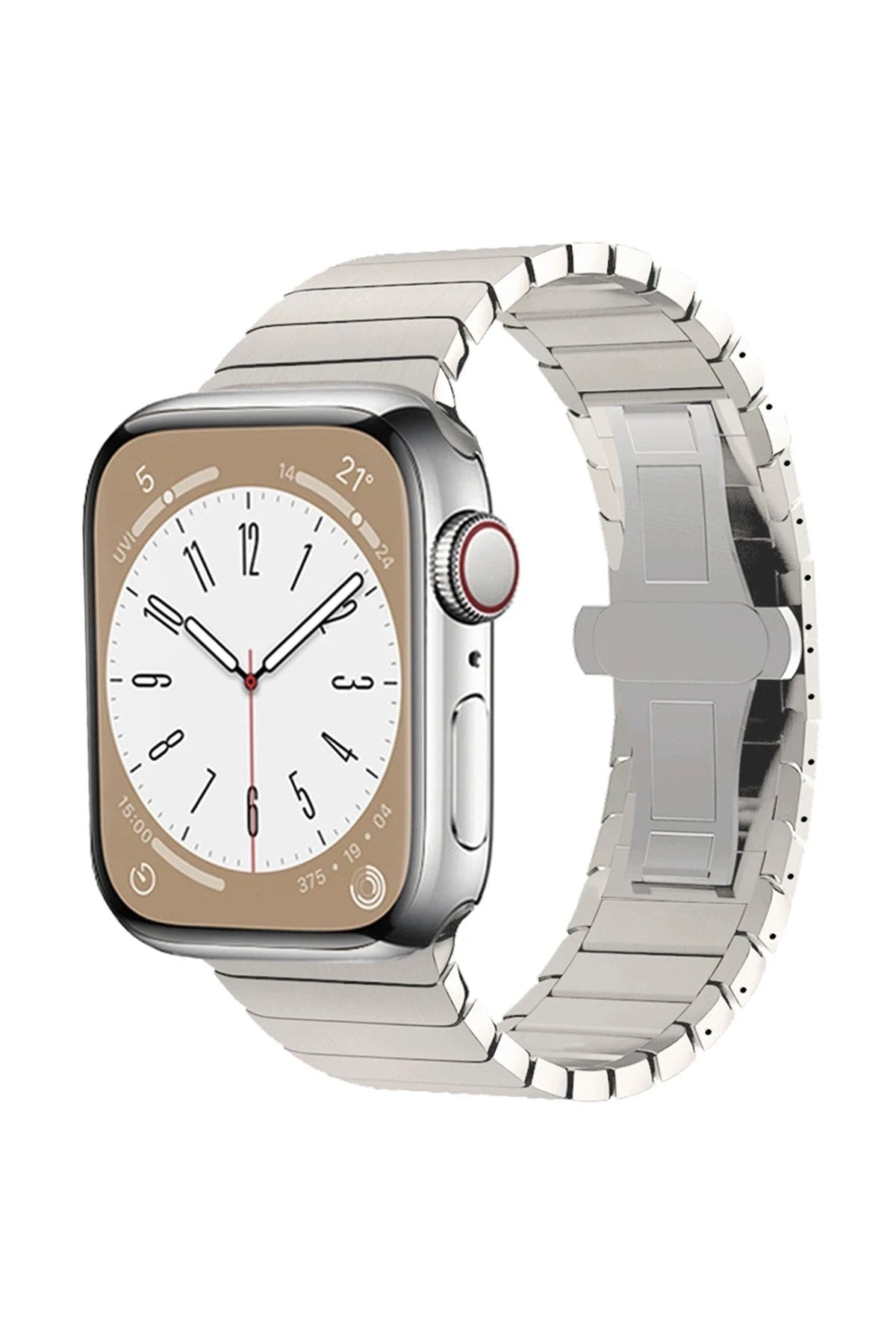 Mey İthalat® Watch 42mm KR413 Fine Steel Kordon - Yıldız Işığı