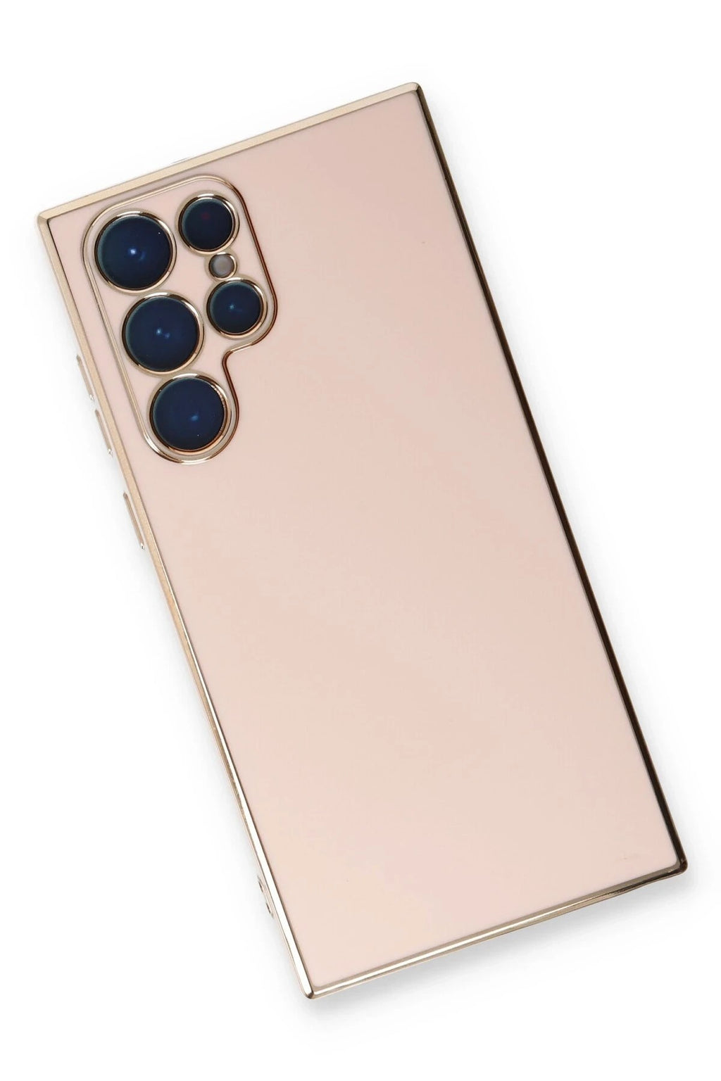 Mey İthalat® Samsung Galaxy S22 Ultra Kılıf Volet Silikon - Pembe