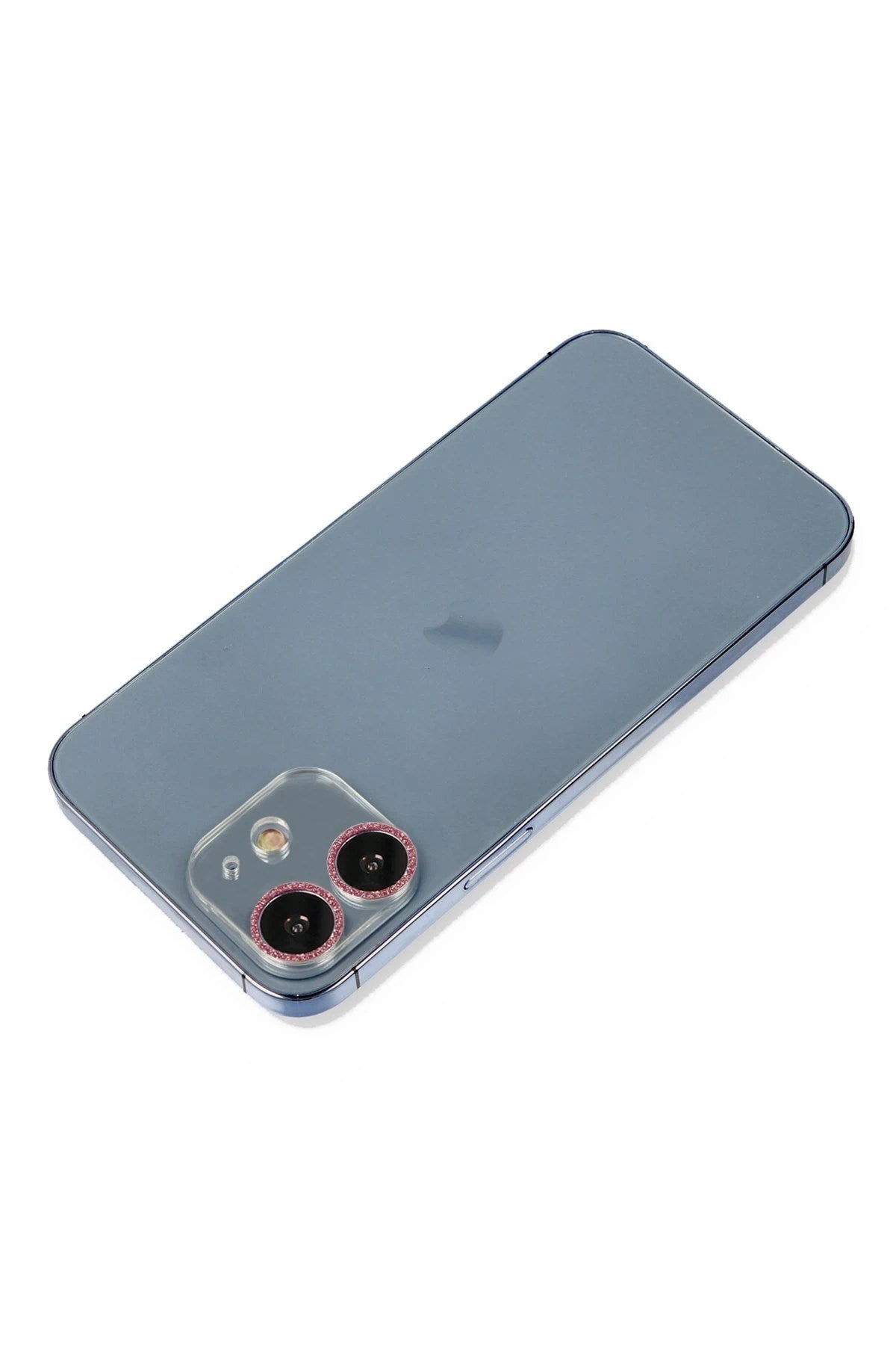 Mey İthalat® iPhone 12 Mini Shine Kamera Lens Koruma Cam - Pembe