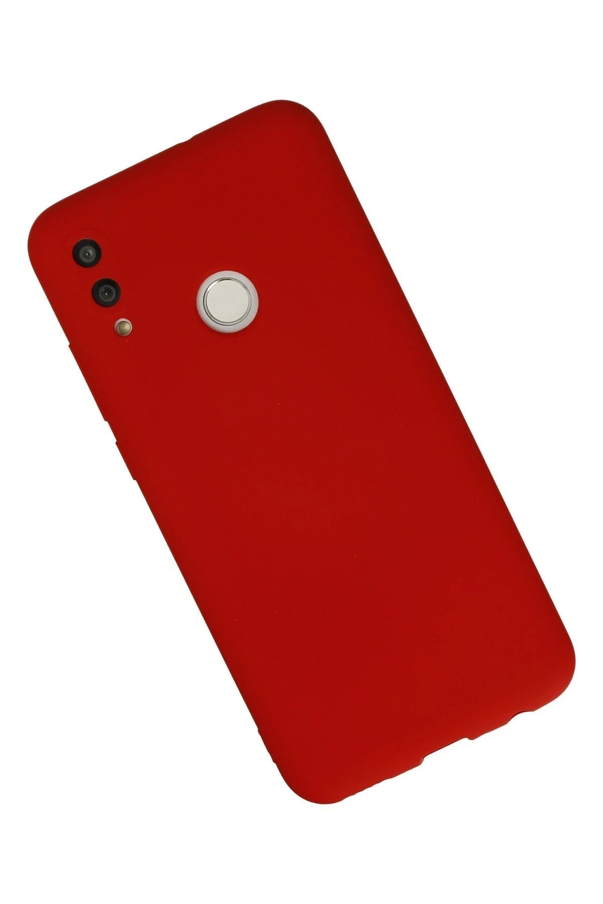 Mey İthalat® Huawei P Smart 2019 Kılıf Nano içi Kadife Silikon - Kırmızı