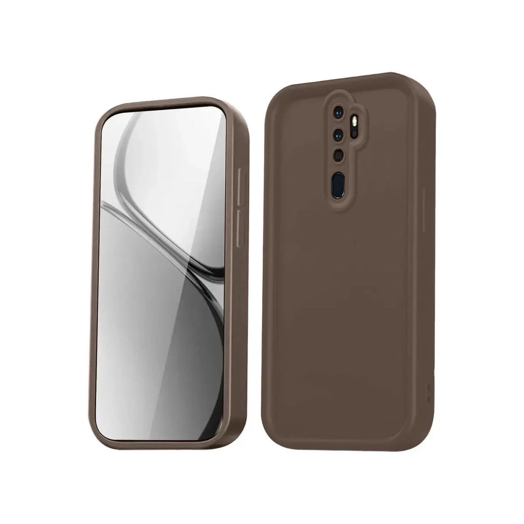 Mey İthalat® Redmi Note 8 Pro Kılıf Viera Silikon - Kahverengi