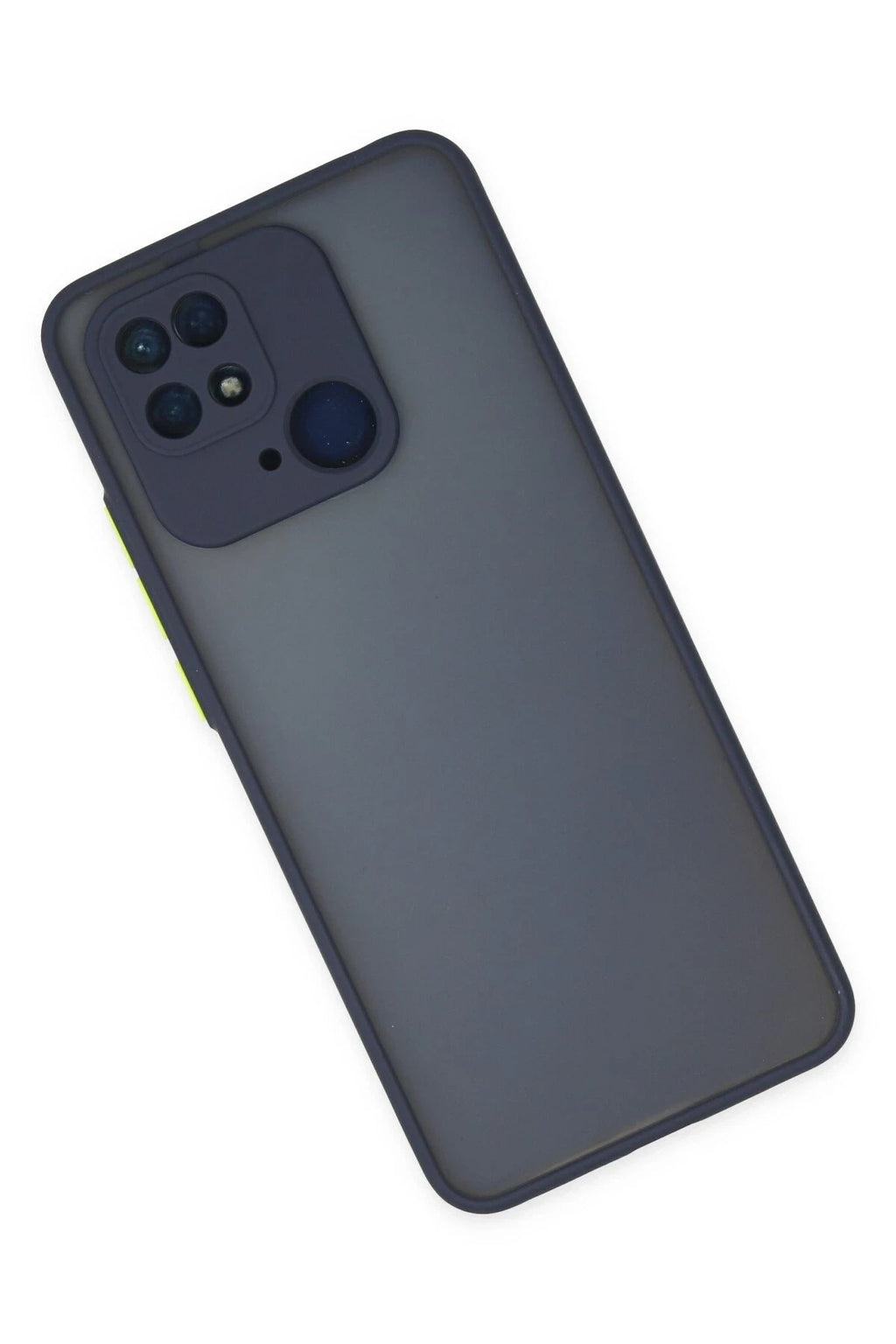 Mey İthalat® Redmi 10C Kılıf Montreal Silikon Kapak - Lacivert