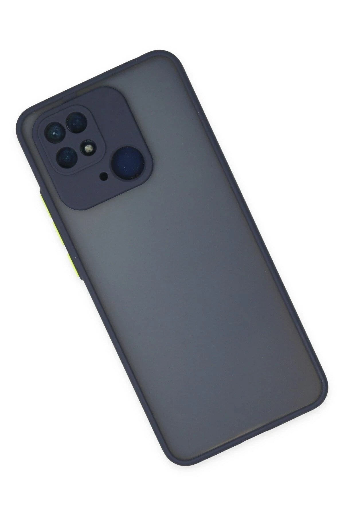 Mey İthalat® Redmi 10C Kılıf Montreal Silikon Kapak - Lacivert