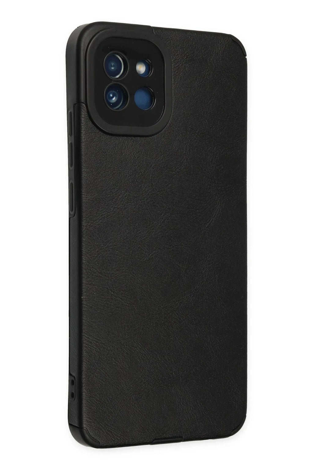 Mey İthalat® Samsung Galaxy A03 Kılıf Loop Deri Silikon - Siyah