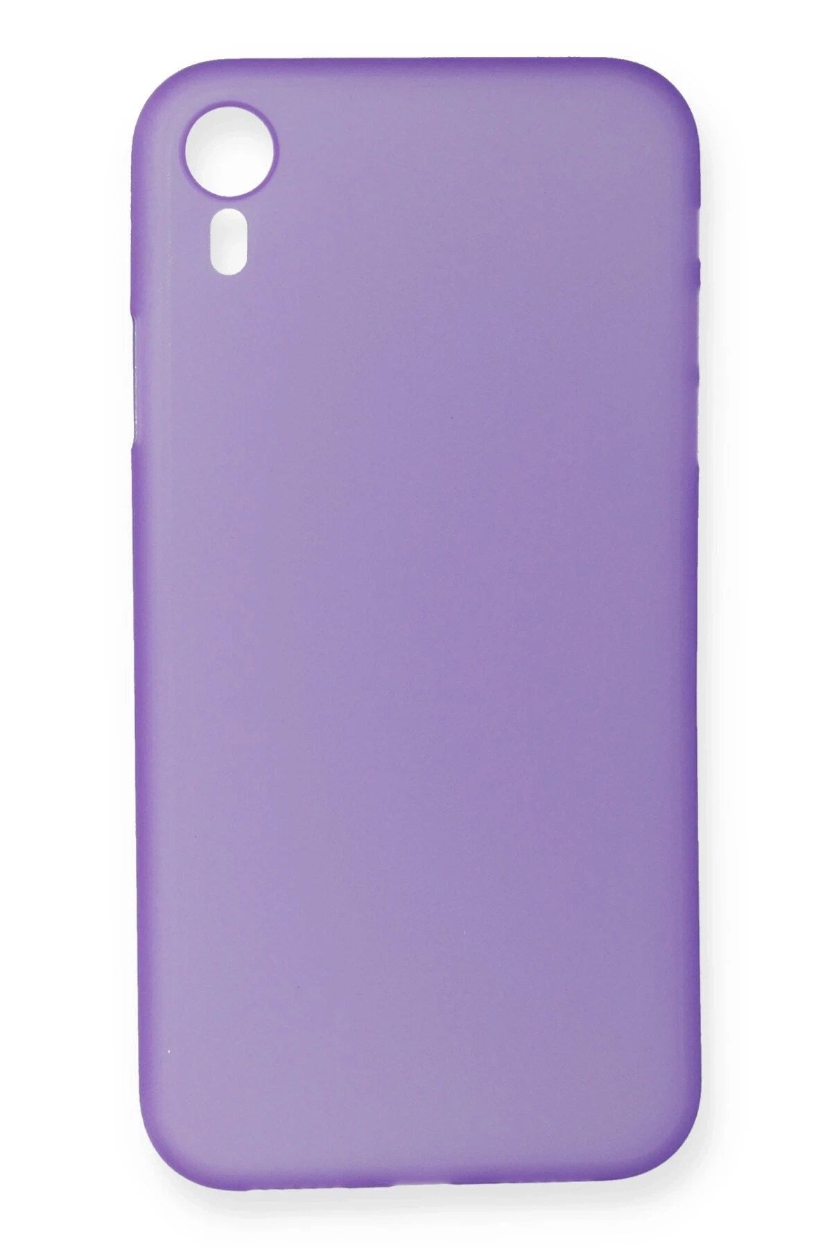 Mey İthalat® iPhone XR Kılıf PP Ultra İnce Kapak - Mor