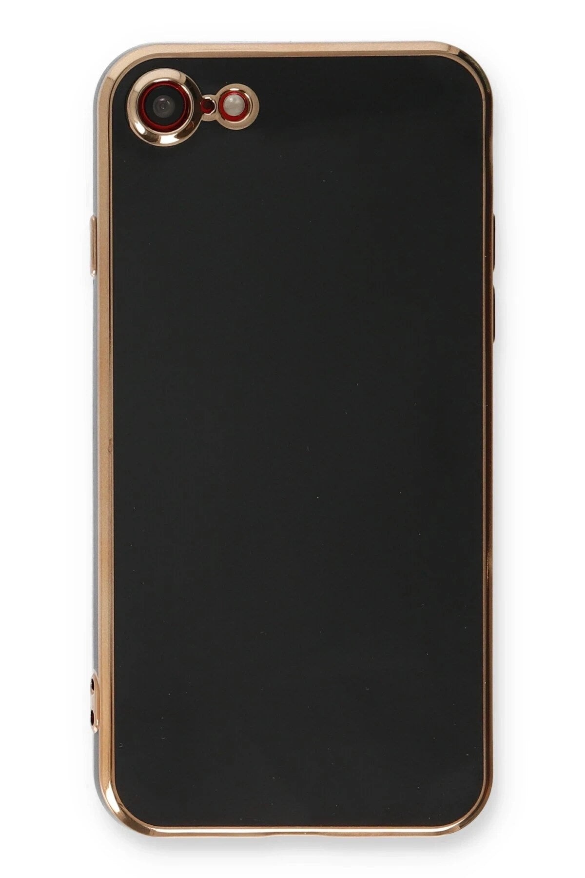 Mey İthalat® iPhone 7 Kılıf Volet Silikon - Siyah
