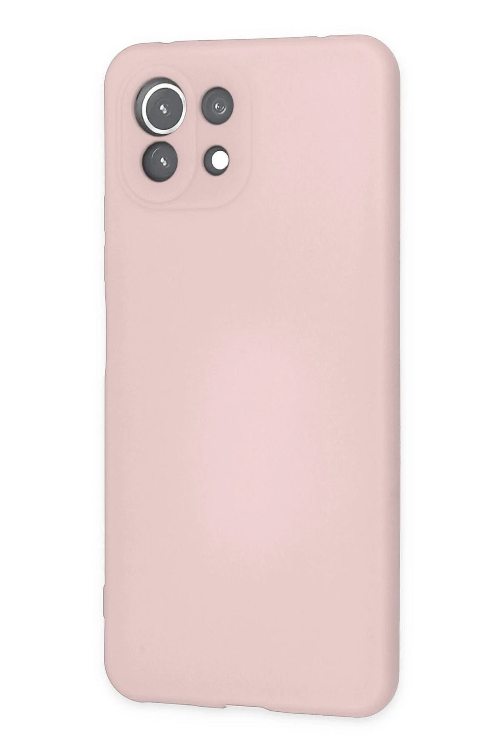 Mey İthalat® Mİ 11 Lite Kılıf Nano içi Kadife Silikon - Pudra