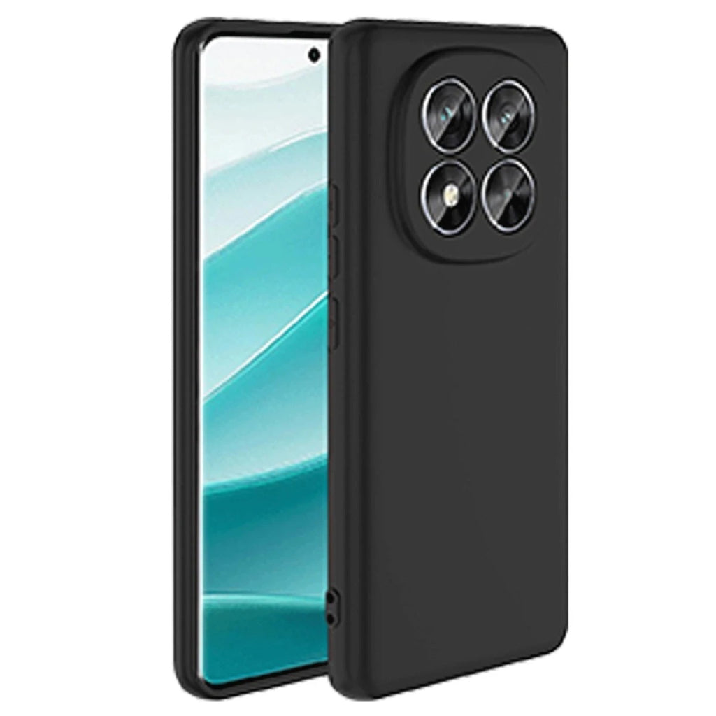 Mey İthalat® Redmi Note 14 Pro 5G Kılıf First Silikon - Siyah