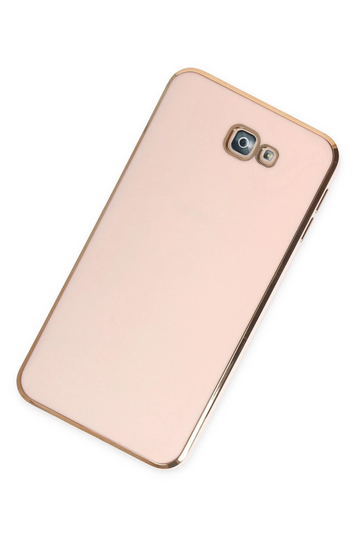 Mey İthalat® Samsung Galaxy J7 Prime Kılıf Volet Silikon - Pembe