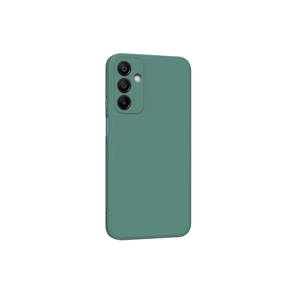Mey İthalat® Samsung Galaxy A25 5G Kılıf First Silikon - Koyu Yeşil