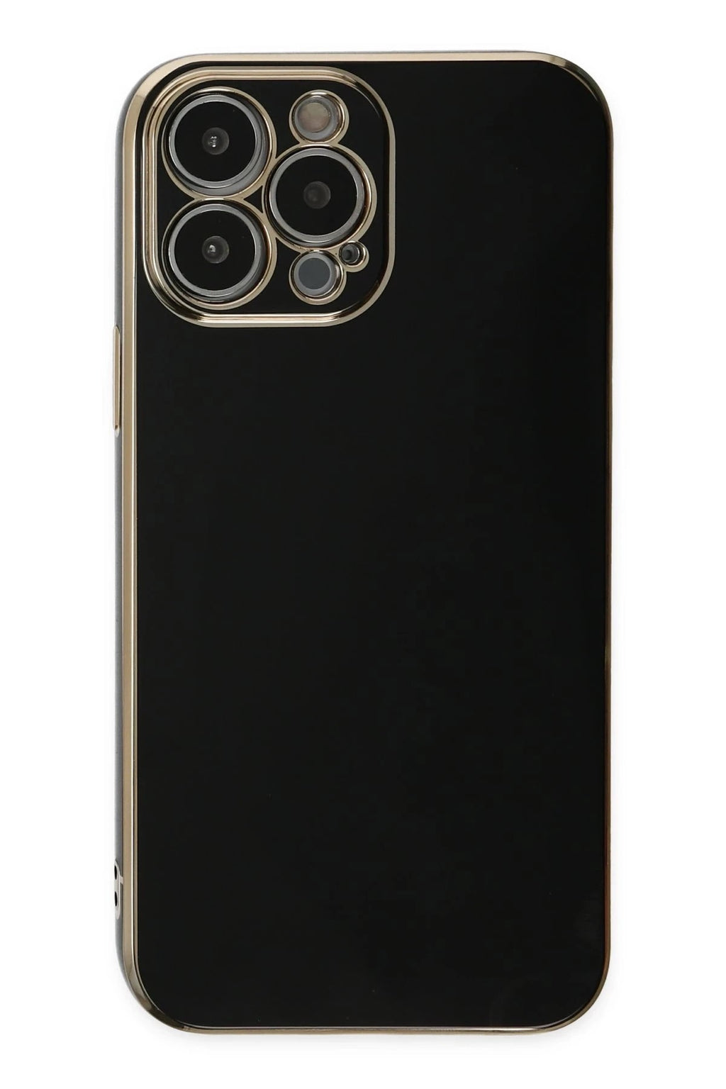 Mey İthalat® iPhone 14 Pro Kılıf Volet Silikon - Siyah