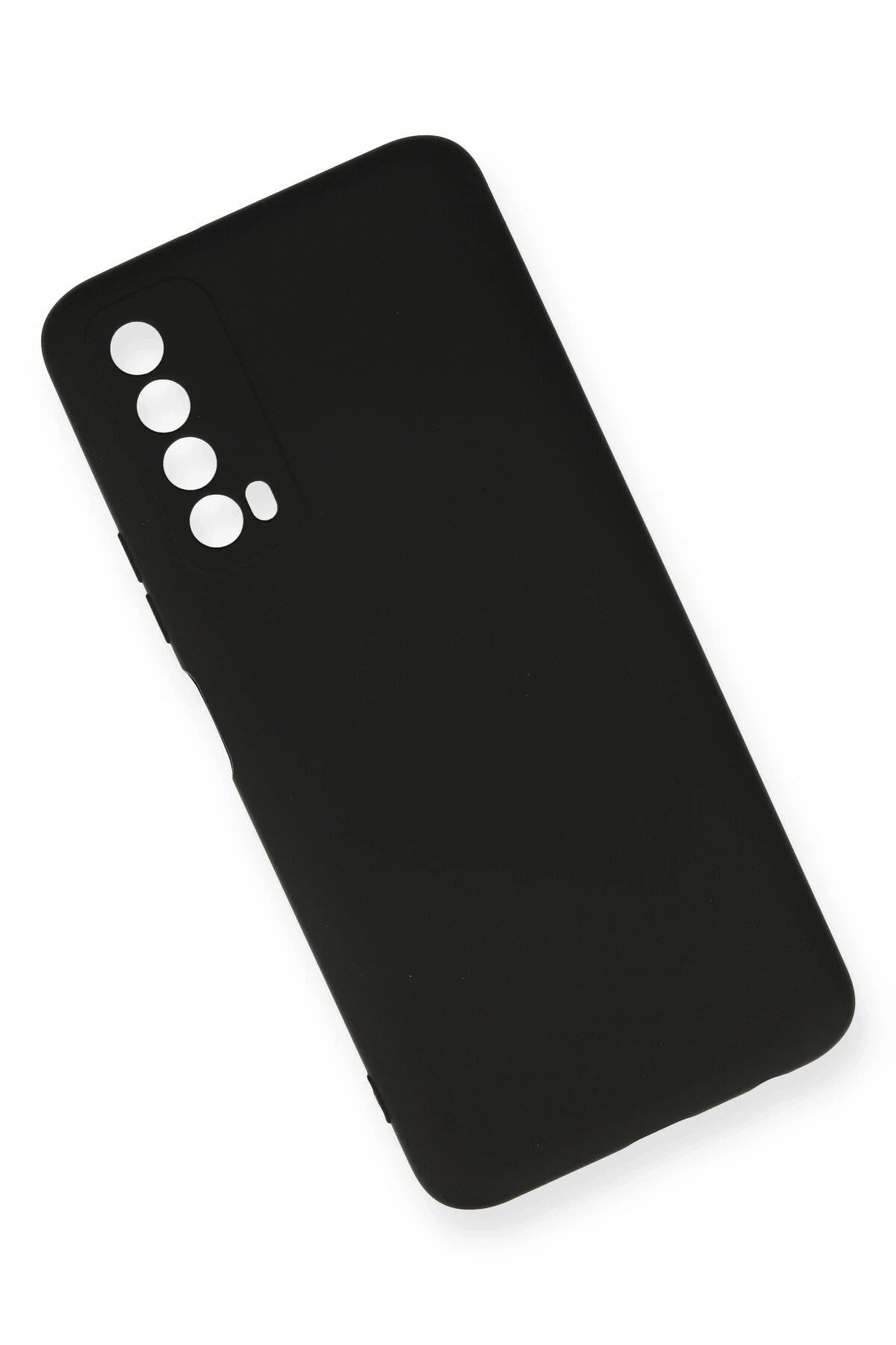 Mey İthalat® Huawei P Smart 2021 Kılıf Nano içi Kadife Silikon - Siyah