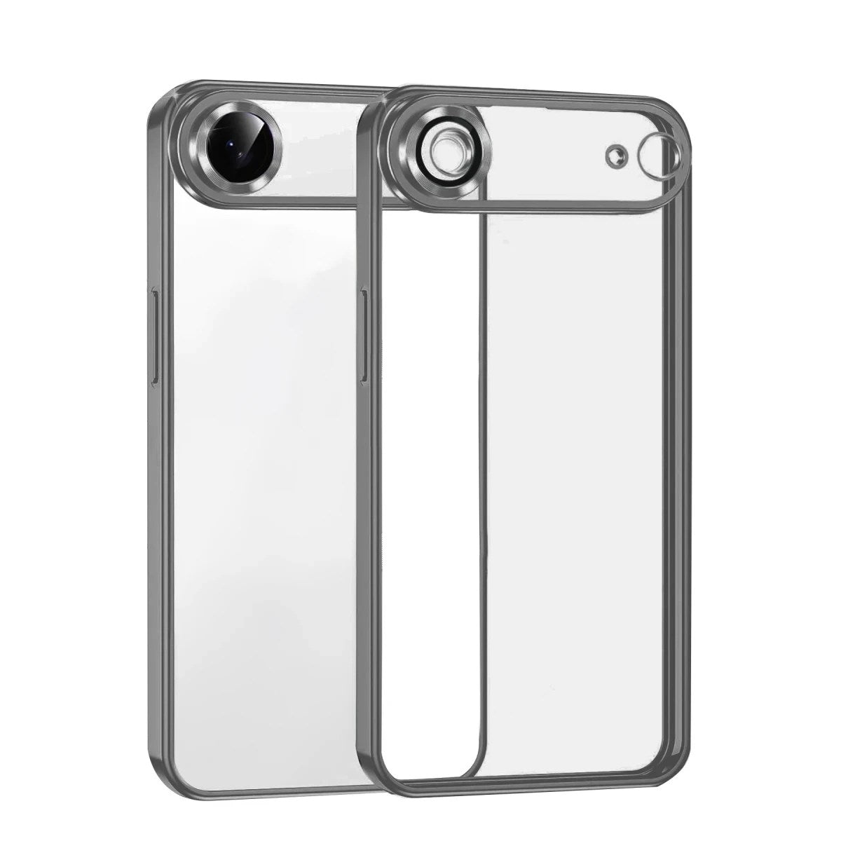Mey İthalat® iPhone 17 Air Lensli Silikon - Titan Gri