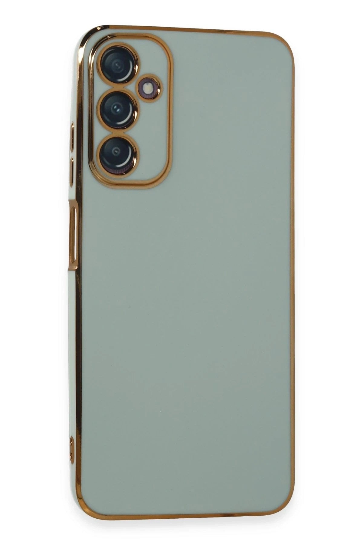 Mey İthalat® Samsung Galaxy A05S Kılıf Volet Silikon - Açık Yeşil