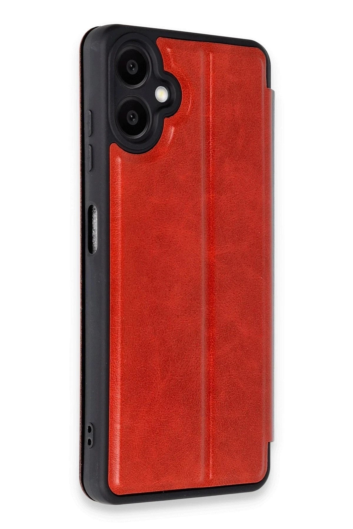 Mey İthalat® Samsung Galaxy A07 4G Flip Cover - Kırmızı