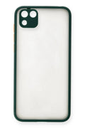 Mey İthalat® Huawei Y5P Kılıf Montreal Silikon Kapak - Yeşil