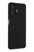 Mey İthalat® Realme C55 Kılıf Nano içi Kadife Silikon - Siyah