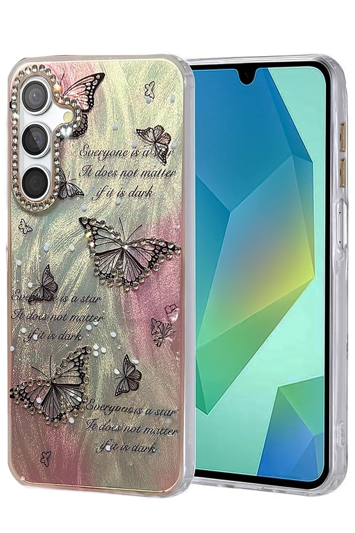 Mey İthalat® Samsung Galaxy S25 Kılıf Blade Aynalı Desenli Kapak - Desen 6