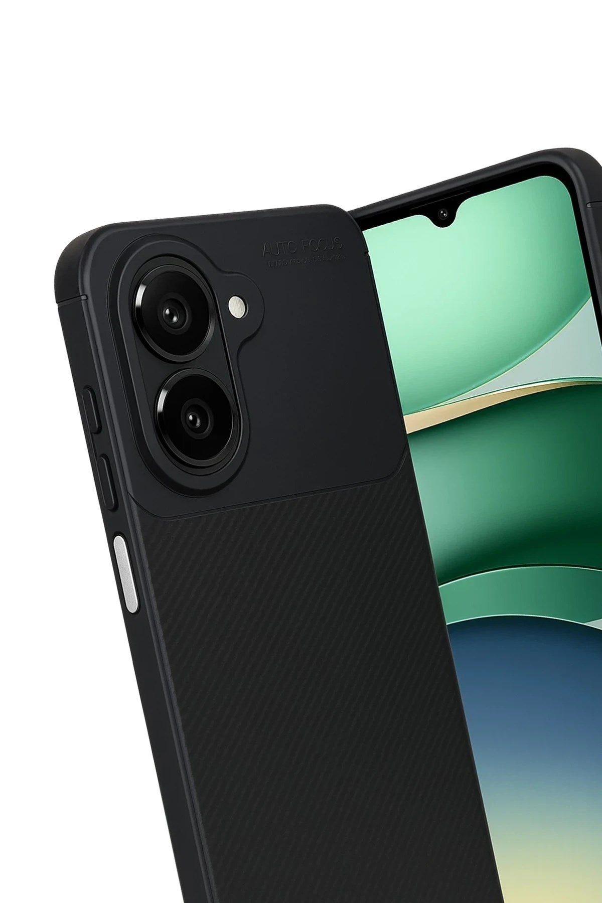 Mey İthalat® Samsung Galaxy A07 4G Auto Focus Karbon Kapak - Siyah