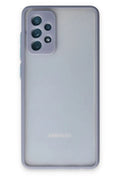 Mey İthalat® Samsung Galaxy A72 Kılıf Montreal Silikon Kapak - Gri