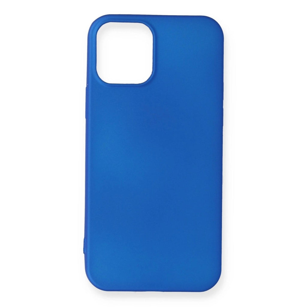 Mey İthalat® iPhone 12 Mini Kılıf First Silikon - Mavi