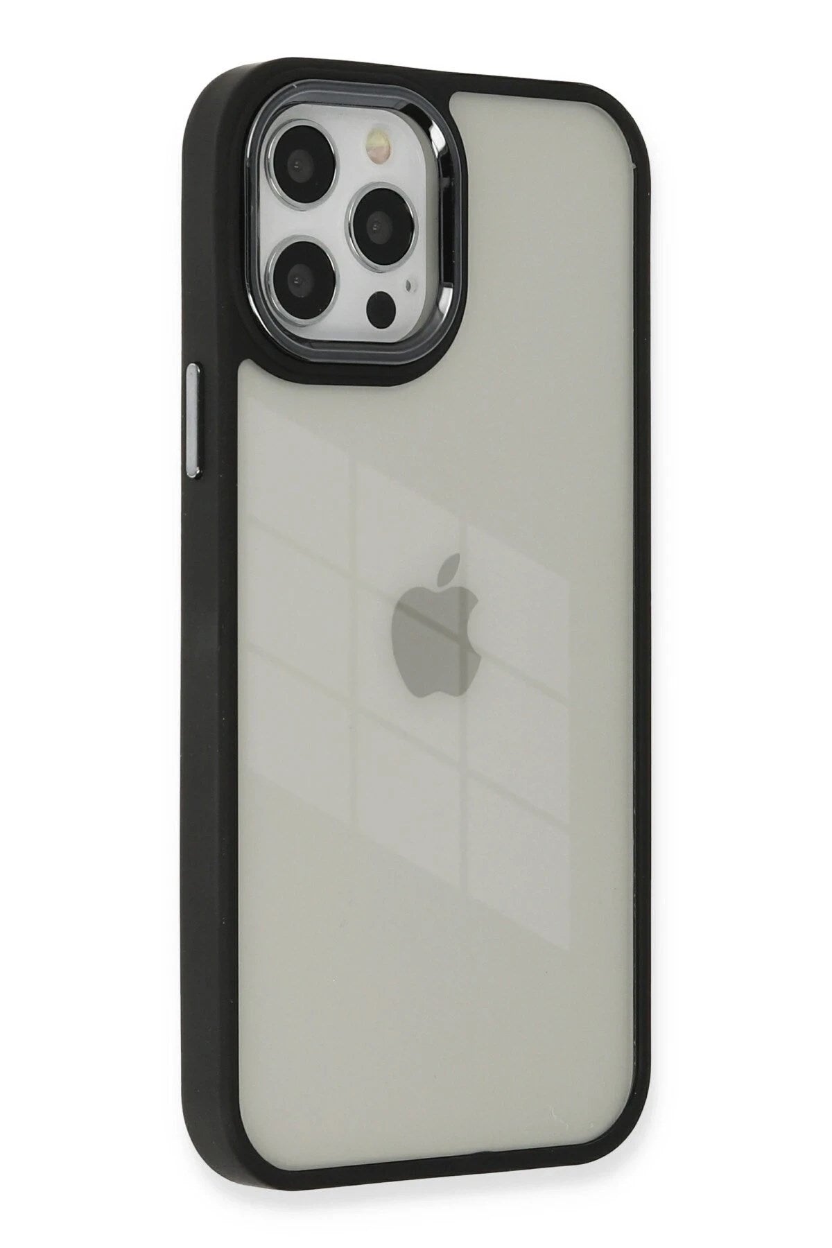 Mey İthalat® iPhone 12 Pro Max Kılıf Dora Kapak - Siyah