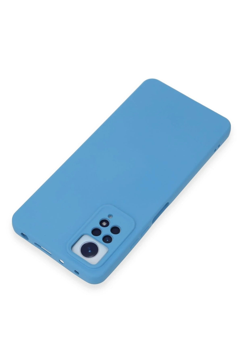 Mey İthalat® Redmi Note 12 Pro 4G Kılıf Nano içi Kadife Silikon - Mavi