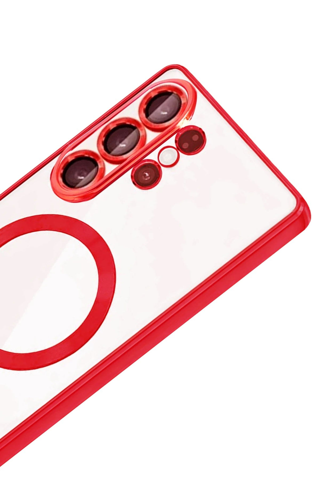 Mey İthalat® Samsung Galaxy S26 Ultra Kross Magneticsafe Kapak - Kırmızı