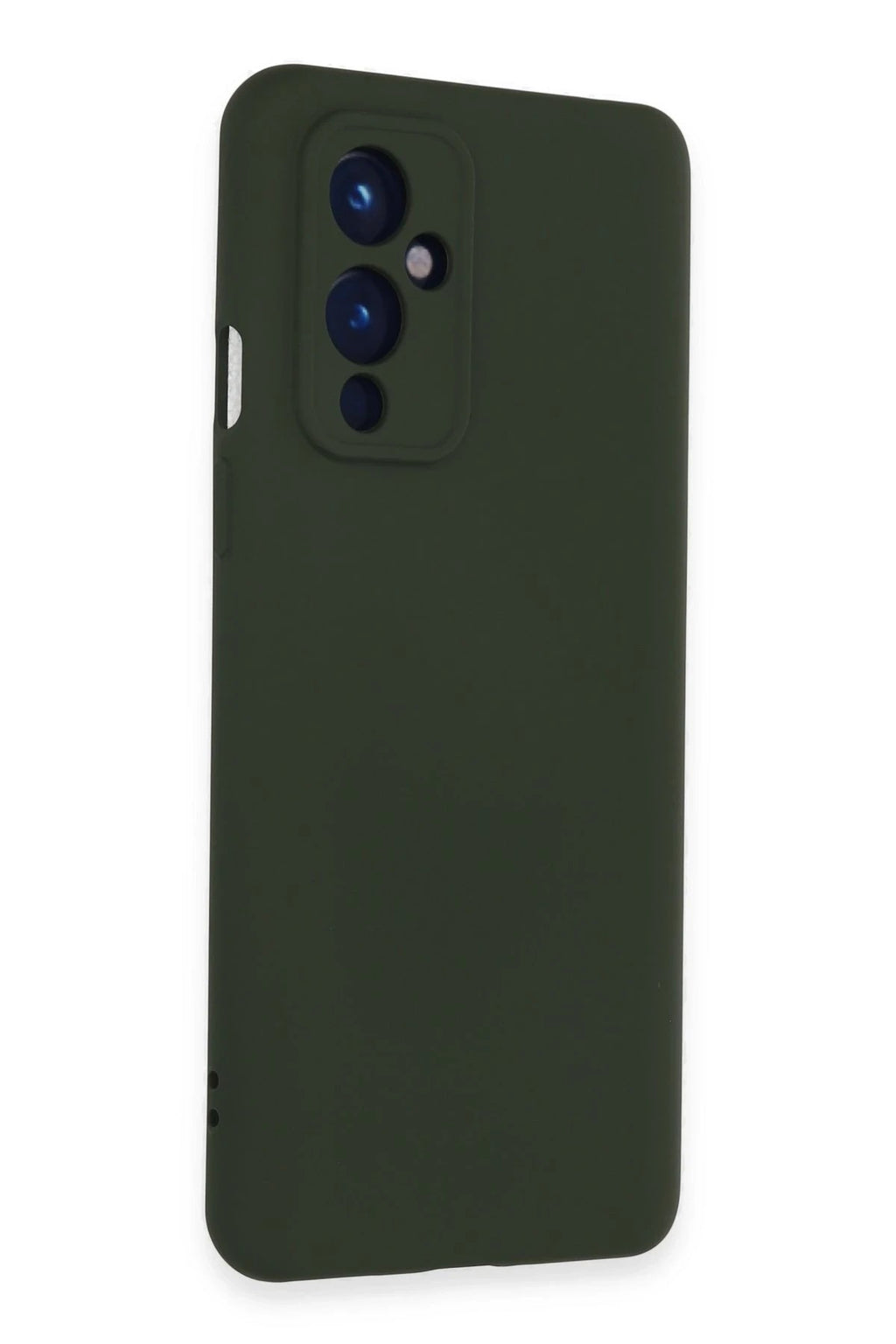 Mey İthalat® One Plus 9 Kılıf Nano içi Kadife Silikon - Koyu Yeşil