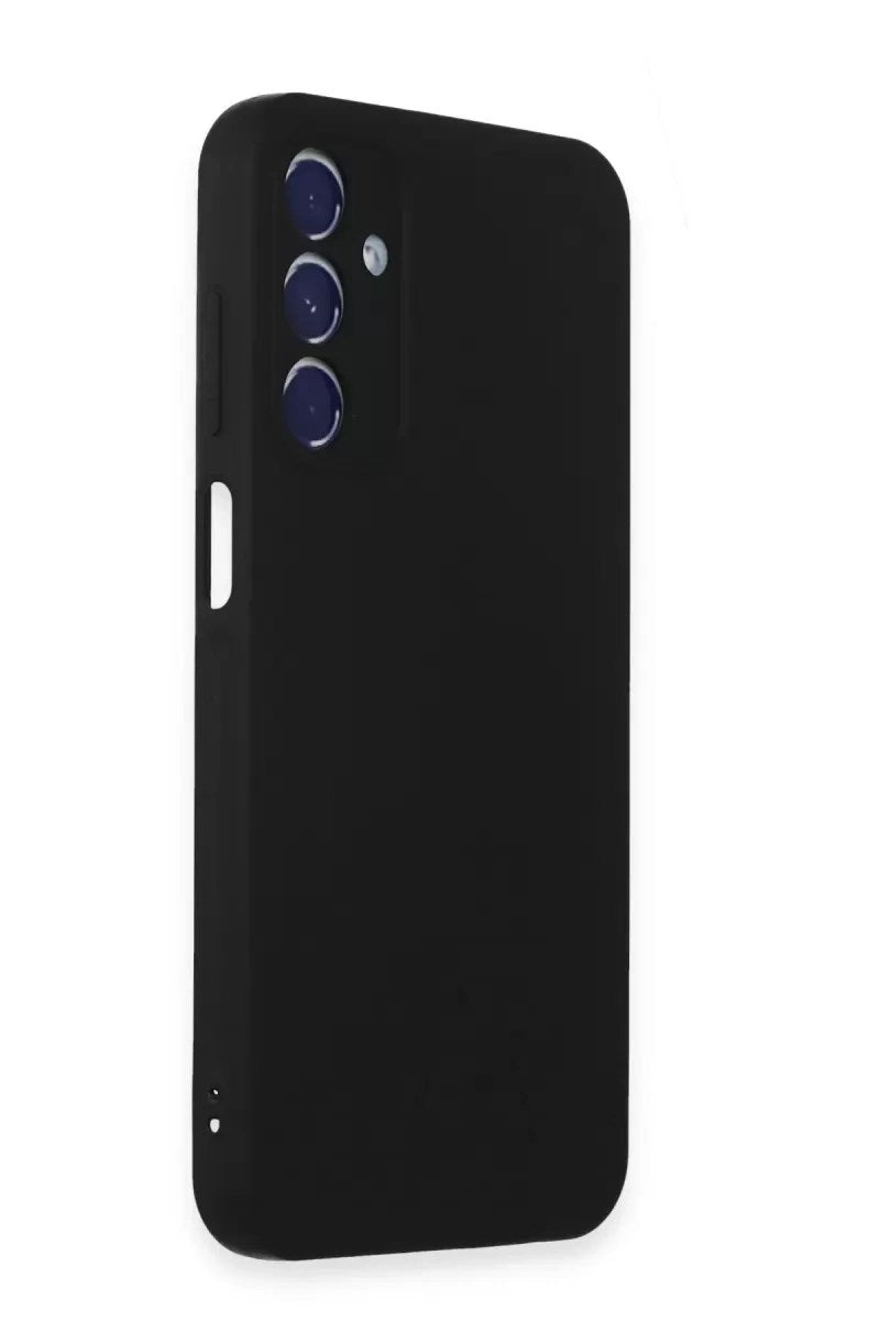 Mey İthalat® Samsung Galaxy A15 4G Kılıf First Silikon - Siyah