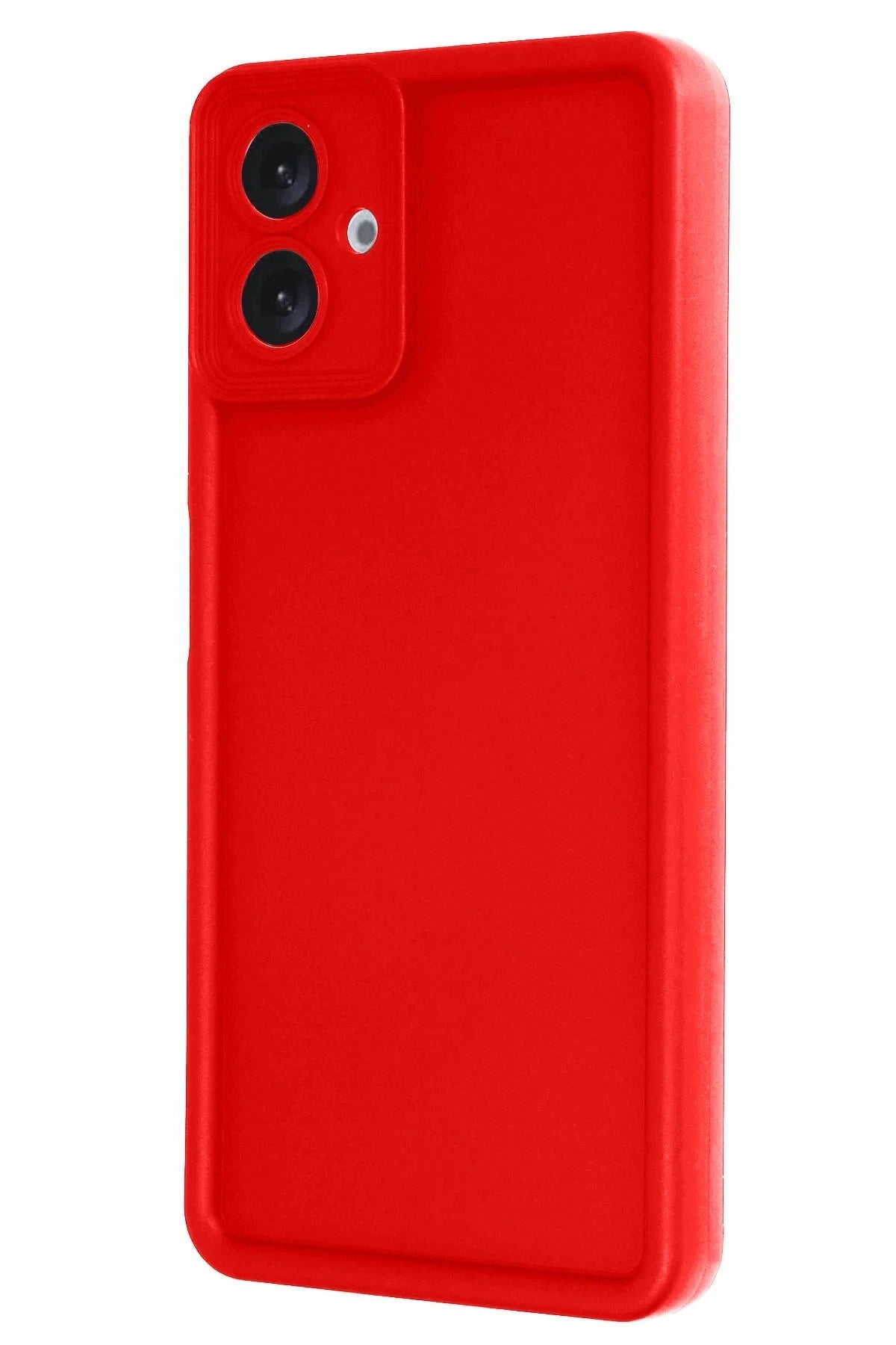 Mey İthalat® Samsung Galaxy A07 4G Viera Silikon - Kırmızı