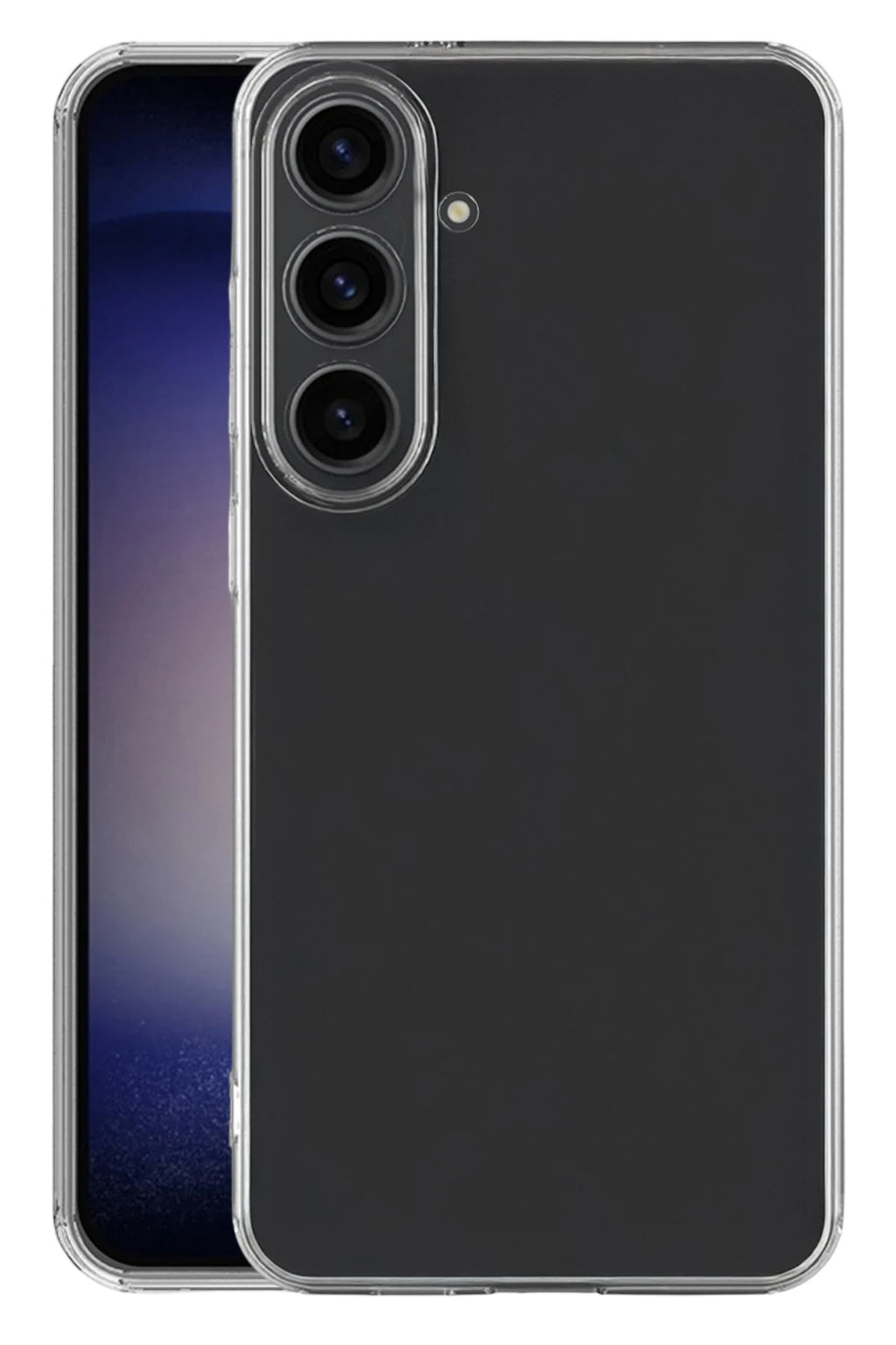 Mey İthalat® Samsung Galaxy S25 FE Kılıf Lüx Şeffaf Silikon
